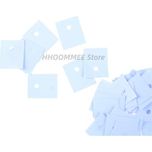 50 Pcs TO-3P Transistor Insulation Pad Sheet Silicone Insulator 26mmx20mmx0.3mm