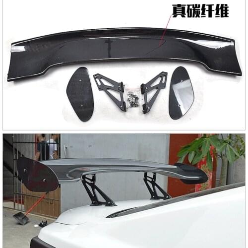 XE XF Car-Styling Carbon Fiber Sporty Rear Trunk Spoiler for Jaguar XE XF Sedan