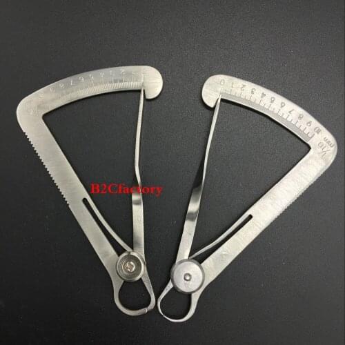 Dental Wax Metal Crown Gauge Caliper Dental Surgical Dental Supply hot