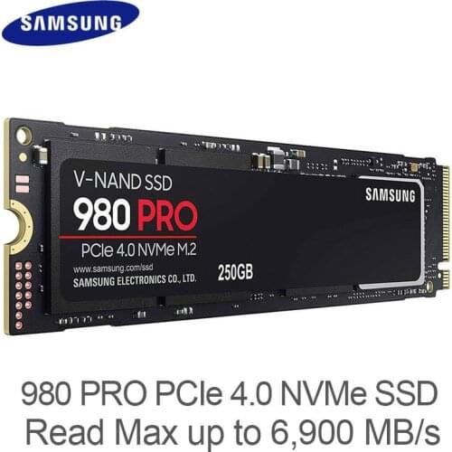 SAMSUNG 1TB SSD 980 PRO new product solid state drive 250GB 500GB PCIe 4.0 NVMe M.2 NVMe up to 6,900 MB/s for desktop computer