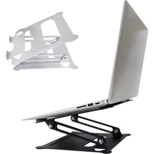 Universal Laptop Tablet Stand Foldable Adjustable Non-Slip Cooling Support Bracket Holder for Home Office School 10x9x2inch