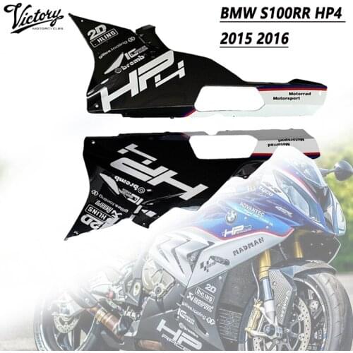 High Quality Customized Carbon Fiber Black Motorcycle Fairing Set Kit For BMW Model S 1000RR HP4 2015 2016 ABS Material