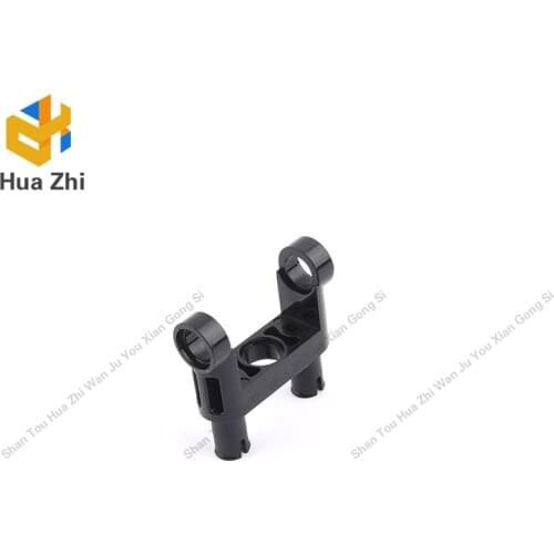 "Building Blocks Parts 48496 10PCS Technic, Pin Connector Toggle Joint Smooth Double with 2 Pins LEGOING MOCS Education"
