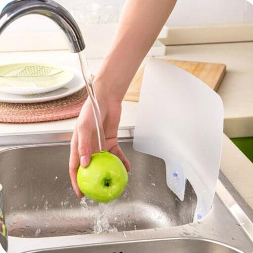 2pcs Multifunctional Kitchen Washing Dish Splash Plate Sink Suction Cup Type Splash Water Baffle Cooking Splash Plate