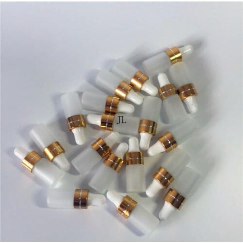 20pcs/lot 3ml Glass Bottle Dropper Vial with Pure Glass Dropper Perfume Sample Tubes Essential Oil Vial