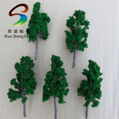 30pcs Scale Train Layout Set Model Scale Trees in size 5cm