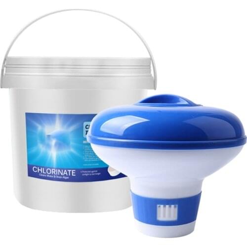 300PCS Swimming Pool Cleaning Effervescent Tablets Barreled Clean Tablet Set Dosing Device CNIM Hot