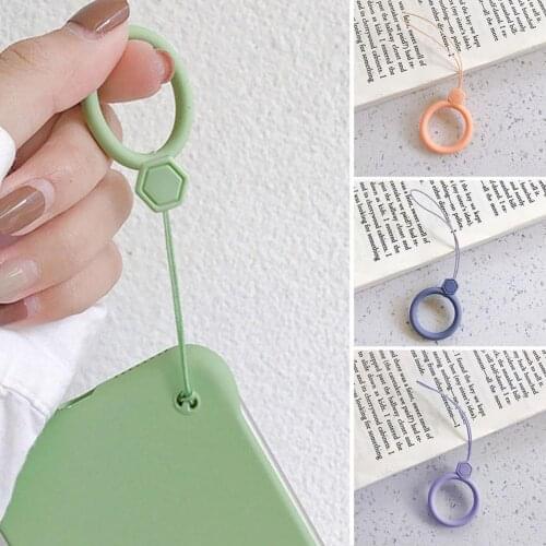 Phone Camera Neck Lanyard Universal Anti-lost Cartoon Hand Wrist Strap Holder for Mobile Phone U Disk Keys