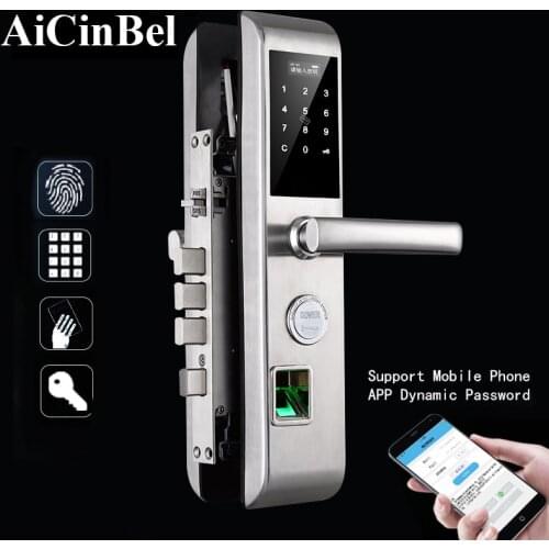 Handle Lock Electronic door Lock set Entrance Door Intelligent Fingerprint Lock Digital Electronic Anti-theft Door Lock