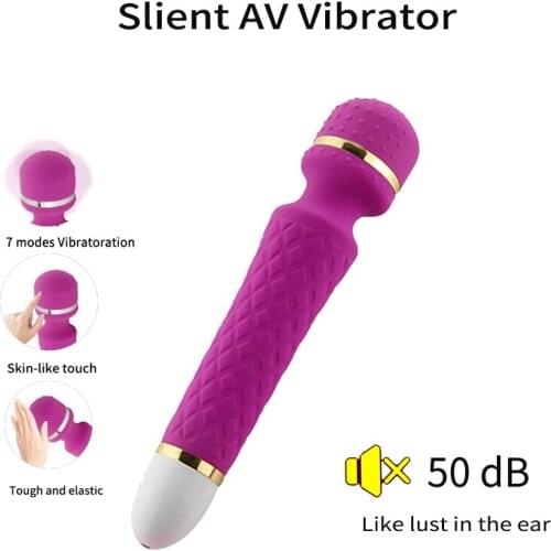 AV Vibrator Magic Wand Dildos for Women Clitoris Stimulator G Spot Massager Vaginal Adults Sex Toys for Muscle Sex Products