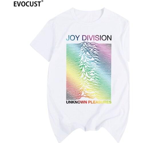Joy Division Unknown Pleasure punk COOL rock hipster Casual T-shirt Cotton Men T shirt New TEE TSHIRT Womens unisex Fashion