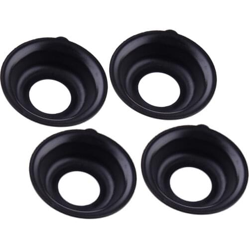 Motorcycle 4Pcs Carburetor Plunger Membrane Diaphragm Rubber Fit for Yamaha XJ900F XJ 900 F 58L 1985 1986 1987 1988 1989 1990
