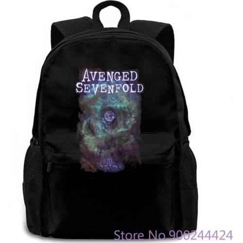 Avenged Sevenfold Space Face Rock Heavy Metal Official Mens Unisex women men backpack laptop travel school adult
