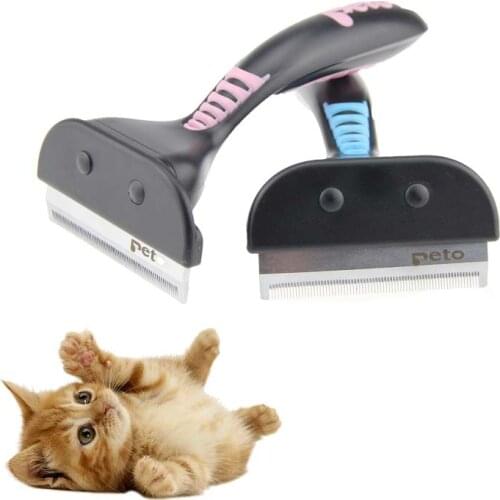 NEW Pet Dog Cat Hair Removal Brush Comb Furmins Pet Grooming Tools Hair Shedding Trimmer Comb for Dogs Cats