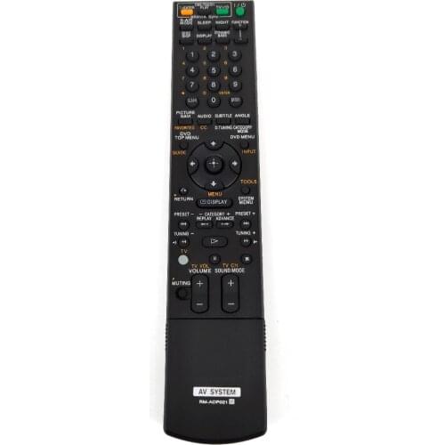 NEW RM-ADP021 Remote Control Replacement for SONY Audio/Video Receiver for DAV-HDX575WC DAV-HDX578W DAV-HDX675 DAV-HDX678WF