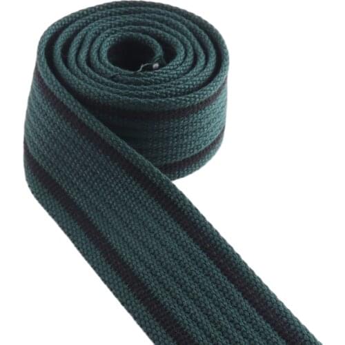 38mm Colorful Webbing Ribbon Polyester Cotton Canvas Webbing Belt Strap Garments High Quality Ribbon for DIY