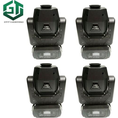 4pcs/lot Factory direct sale 60w LED Moving Head Gobo Light led dmx 512 control 3 Face Prism mini dj diso spot moving heads 60W