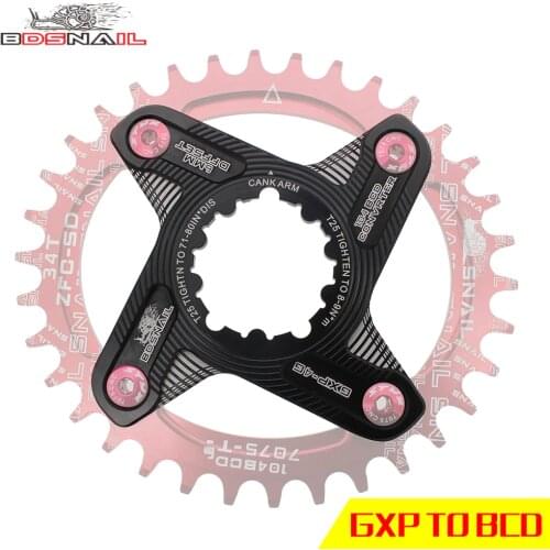 Bicycle chain wheel 104 110BCD MTB GXP bicycle Crankset fixed gear Crank Chainwhee adapter for sram gx xx1 X1 x9 gxp Eagle NX