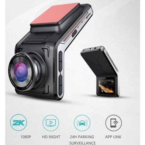U2000 dash cam front and rear 4k 2160P 2 camera Lens WIFI CAR dvr smart car dvrs Auto Night Vision 24H Parking Monitor