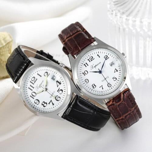 Spot Vintage Bamboo Belt Fashion Watch Mens Calendar Waterproof Quartz Watch Female Brand Watch Wholesale