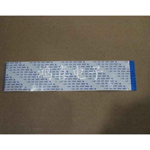 WZSM Wholesale New 10Pcs FFC FPC Flexible Cable 1.0mm Pitch 40 Pins Length 200mm Direction Reverse AWM 20624 80C 60V VW-1