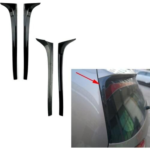 Golf 7 MK7 Window Spoiler ABS Plastic Automotive Rear Mirror Tail Accessories