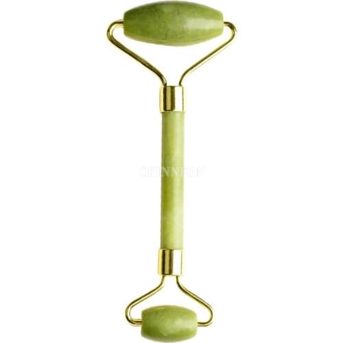 200Pcs/Lot Face Massage Jade Roller Facial Eye Neck Body Anti-Ageing Therapy Beauty Tool Jade Roller Face Thin Massager