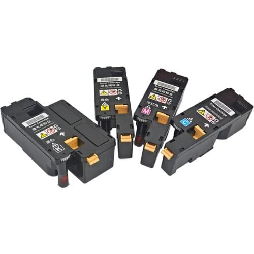 4 Pcs Compatible Toner Cartridge for Xerox Phaser 6020 6022 Xerox Workcentre 6025 6027 Laser Printer Black Cyan Magenta Yellow