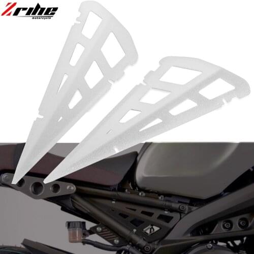 Motorcycle Accessory Aluminium Frame Side Carters Guard Cover Hose Clamps For YAMAHA MT-09 MT09 FZ-09 XSR 900 Abarth XSR900 2021