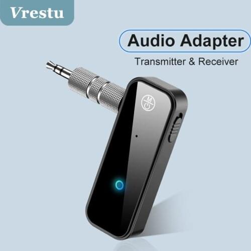 Wireless V5.0 Receiver for Computer PC Notebook Speaker Headset Laptop Mouse Mini Adapter Transmission Hifi 3.5mm AUX Receiver