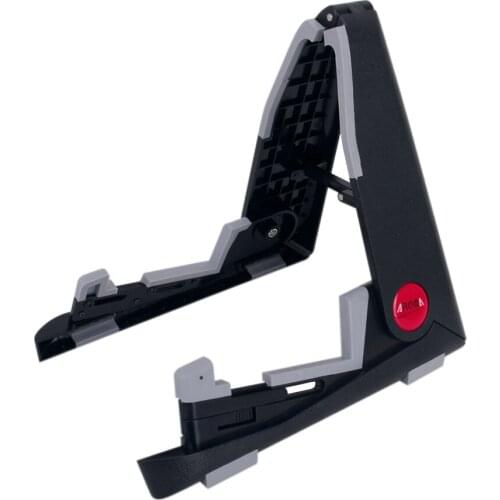 ABS Ukulele Holder 4 String Hawaii Guitar Stand Adjustable Lightweight, Black