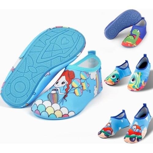 Kid Summer Beach Water Shoes Aqua Shoe Boy Girl Barefoot Diving Socks for swimming quick-dry Zapatos Hombre Child Slipper