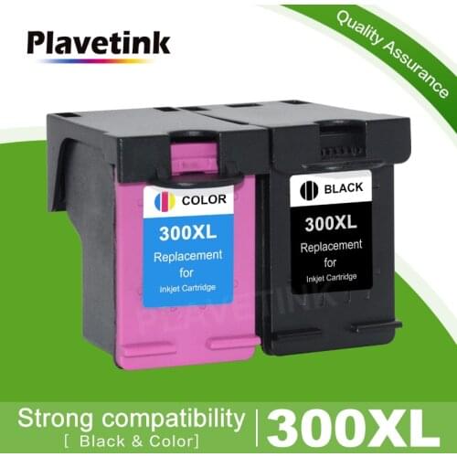 300XL Ink Cartridges Replacement for HP 300 XL Cartridge for HP Deskjet D1660 D2560 D2660 D5560 F2420 F2480 F2492 F4210 Printer