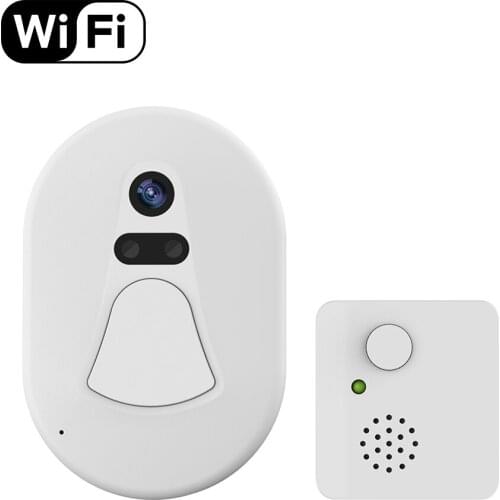 Best Ring Security Doorbell Mini Fashion Wireless Theftproof Smart Home RF WiFi Photograph Door Peephole