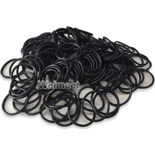 10pcs Wire Diameter 1.5mm OD4.4-82mm Oil Resistant NBR Nitrile Sealing Ring Butadiene Rubber O-Ring Seal Gasket