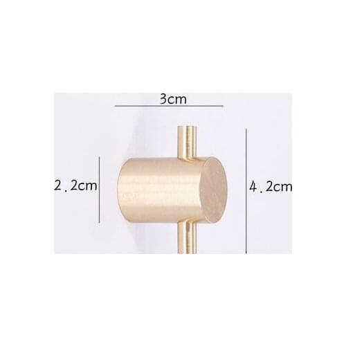 Brushed Brass Gold Drawer Pull Handles Cabinet Door Knob Handle European Dresser Knobs Kitchen Cupboard Knobs Handles Hardware
