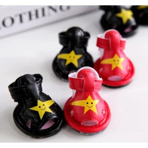 New Star Pet Dog Shoes Small Puppy Boots Foot Wear Summer Cheap Chihuahua Pomeranian Cat Ati-Slip Pugs Sandals Animal Supplies
