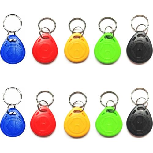 10Pcs EM4305 125Khz Key Copy Rewritable Writable Rewrite EM ID T5577 keyfobs RFID Tag Ring Card Proximity Token Access Duplicate