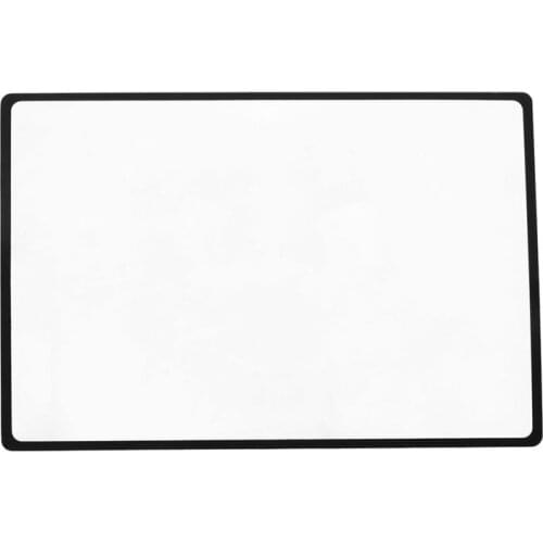 Reading support sheet Magnifier Magnifying glass 3-zoom Black