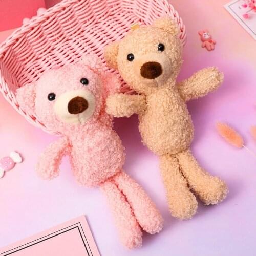 Super soft stuffed stuffed toys cute cute bear figurines all kinds of accessories dolls, childrens birthday gifts