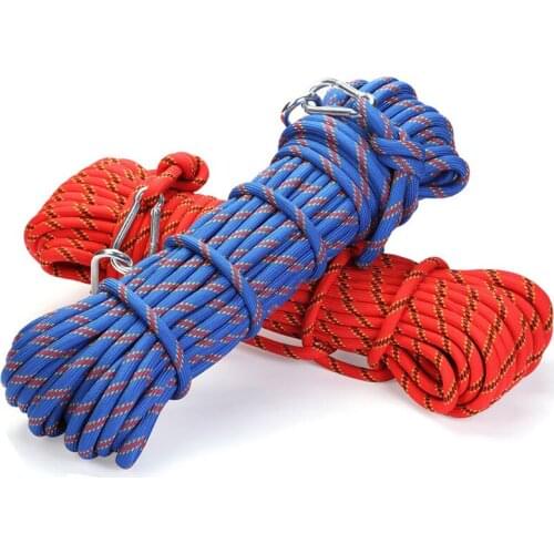 10mm Diameter 3KN High Strength Cord Safety Rope 10M Professional Rock Climbing Rope Outdoor Hiking Accessories