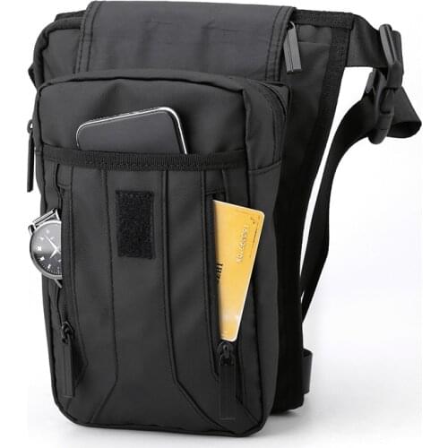 New Waterproof Fanny Pack Chest Bag for Men Leg Waist Bag Marsupio Uomo Nylon Bolso Hombre Sacoche Homme Luxe Belt Bag Masculina