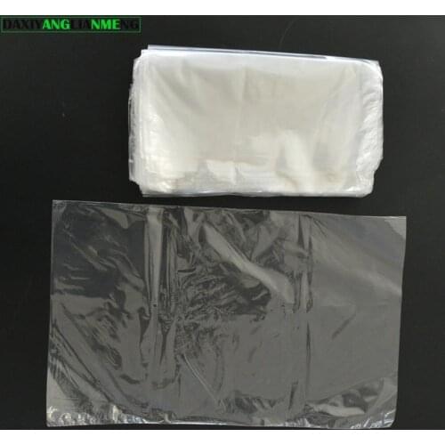 200pcs/lot 18x32cm Clear Shrink Wrap Package Heat Seal Pof Gift Packing Plastic Bags Comestic Bottles Freeshipping 2018 New