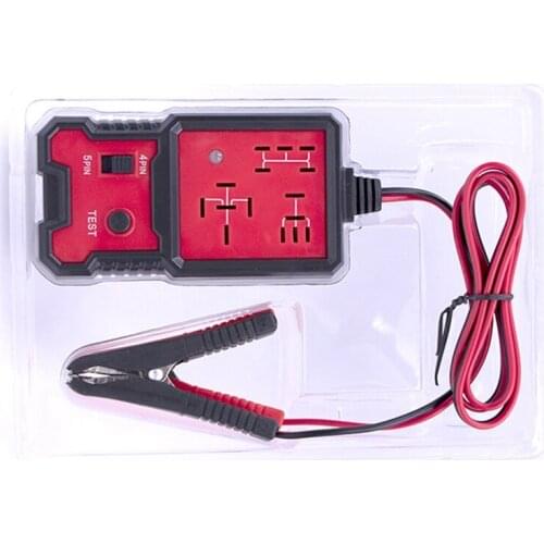 12V Car Relay Tester Automotive Electronic Relay Tester LED Indicator Light Battery Checker Aoltage Tester Universal