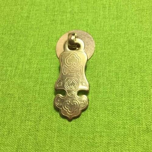 2 pcs Single Hole Solid Brass Knobs Golden Drop Pendant Pull Handle Cupboard Wardrobe Kitchen Handles Cabinet Knobs and Pulls