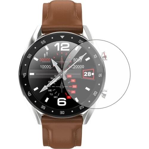 3pcs Clear Transparent Protective Film Guard For Tornstic Greentiger L7 Smart Watch Screen Protector Cover Smartwatch Protection