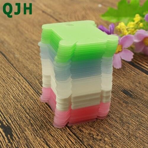 50pcs Sewing Thread Winding Plate Organizer Stand Bobbin Embroidery Holder Cross Stitch Sewing Thread Stand