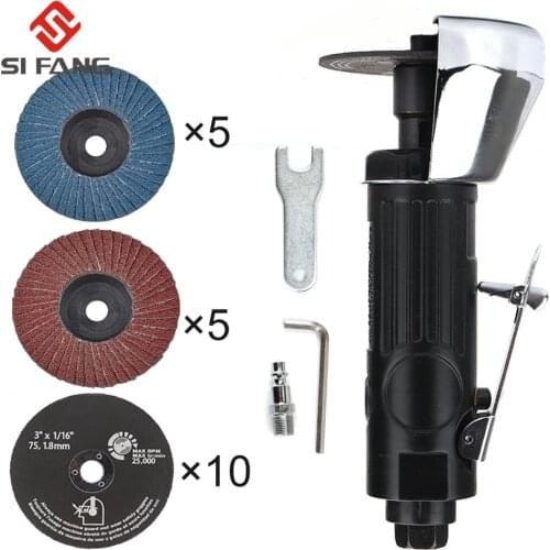 NEW Pneumatic Metal Cutting Machine Cut Off Grinders 3 inch Straight Air Cutter Cutting Tools For Metal Working 2,0000RPM