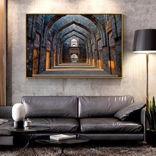 Artcozy Oil Canvas Painting buliding For Home Decoration Wall Art