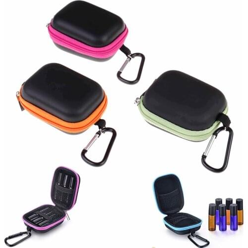 6 Slots 5ml Portable Essential Oil Storage Case for DoTERRA Roll on Bottle Holder Essential Oil Collecting Bag Storage Organizer